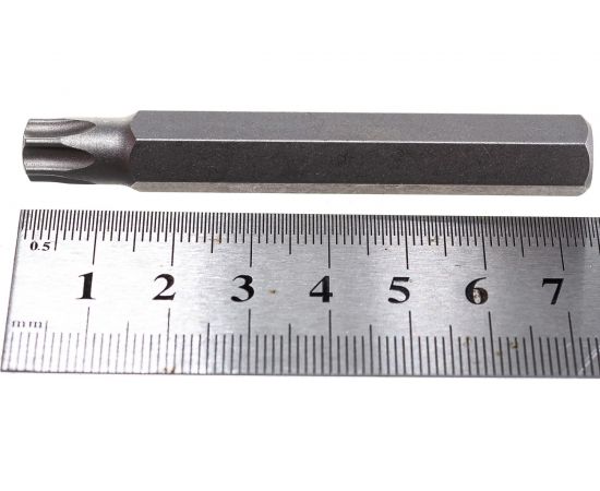 Бита TORX (Т50; 75 мм; хв-к 10 мм) HANS 043-7T50 – изображение 4