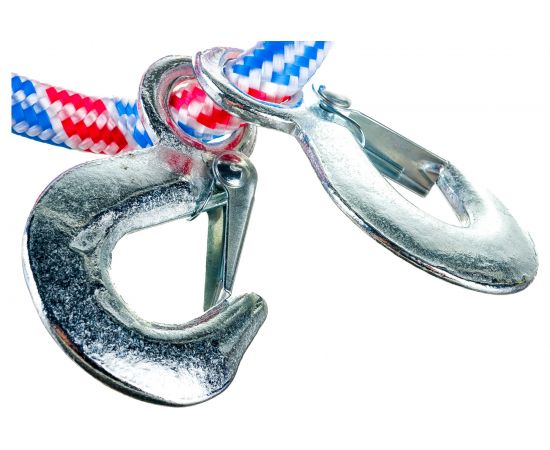 Альпинистский трос-шнур ГЛАВДОР GL-254 5 т х 16 мм, 2 крюка, в сумке 51961 – изображение 5