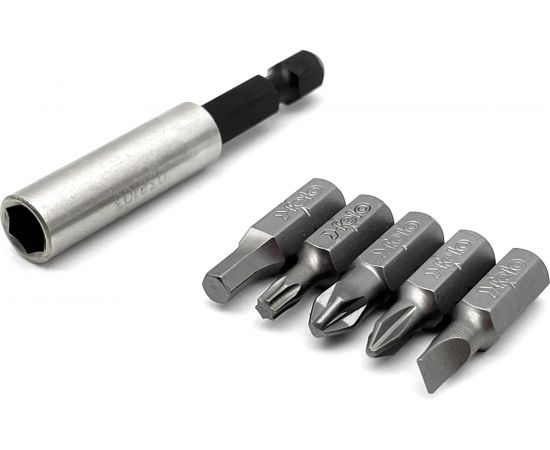 Набор бит с держателем бит (30 шт; SL/PH/PZ/Hex/Tx) Felo 02013116 – изображение 5