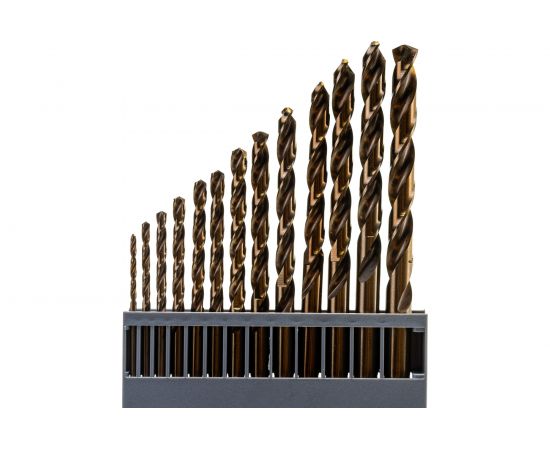 Наборы сверл по металлу кобальтовое, 1,5-6,5 мм, 13 шт. KEIL 307213165 – изображение 7