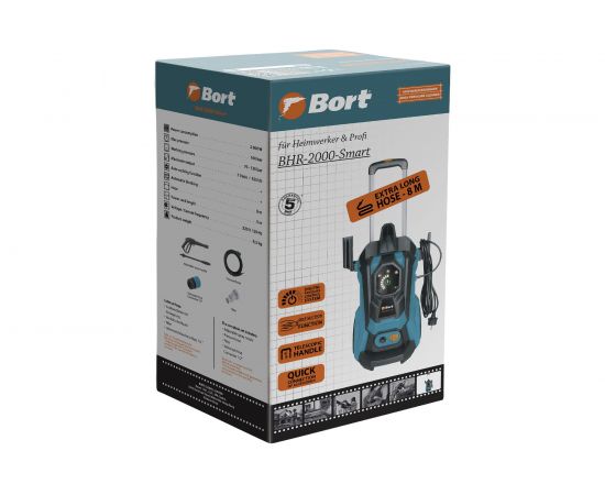 Мойка высокого давления BORT BHR-2000-Smart 91275721 – изображение 10