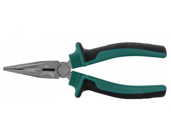 Изогнутые длинногубцы с двухкомпонентными рукоятками Jonnesway P1216 160 мм 49414 