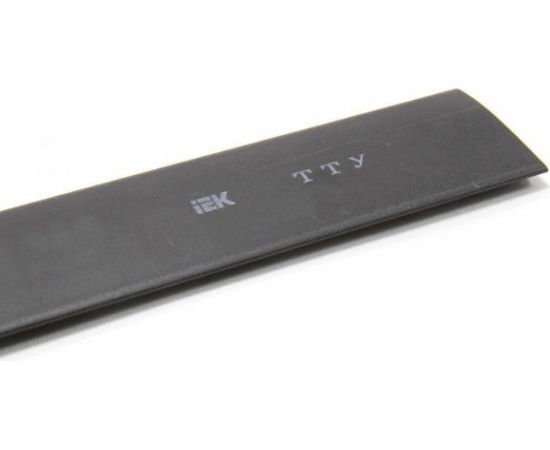 Термоусаживаемая трубка IEK ТТУ ТУТ 6/3, длина 200м, черный, ИЭК UDRS-D6-100-K02 