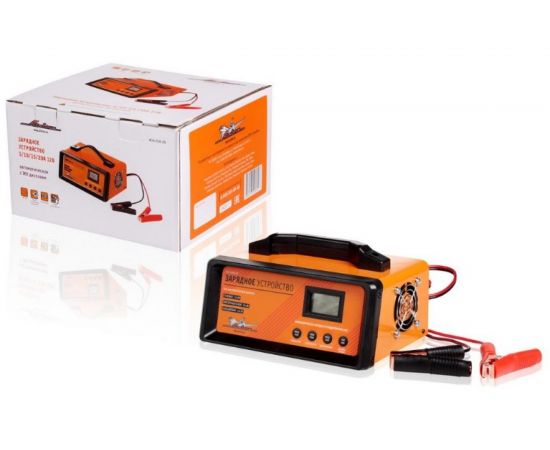 Автоматическое импульсное зарядное устройство с LCD дисплеем 5/10/15/20А 12В Airline ACH-20AU-09 