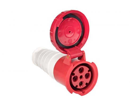 Кабельная розетка EKF 63А 3Р+Е IP44 перен 380В 234 ЭКФ ps-234-63-380 