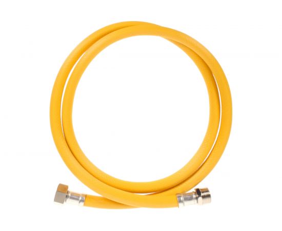 Газовый шланг TUBOFLEX 1/2 ВР/НР, 2 м, желтый 4828582 