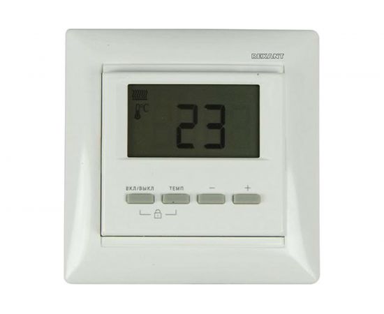 Терморегулятор цифровой RX-511H (белый) REXANT 51-0566 