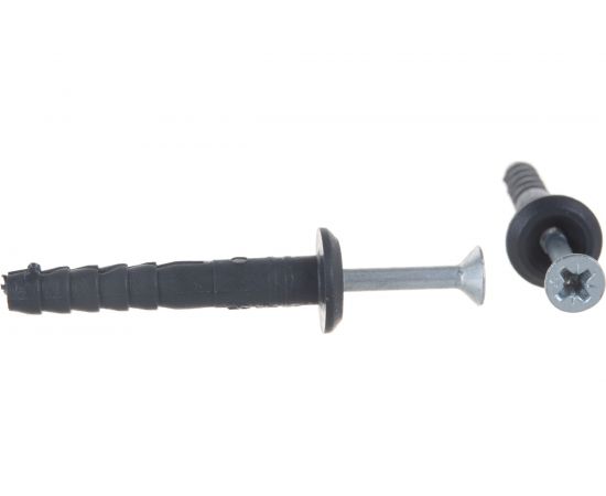 Дюбель-гвоздь INTERFIX 6 К40, грибовидный борт, быстрый монтаж ПП. 2500 шт 24621 