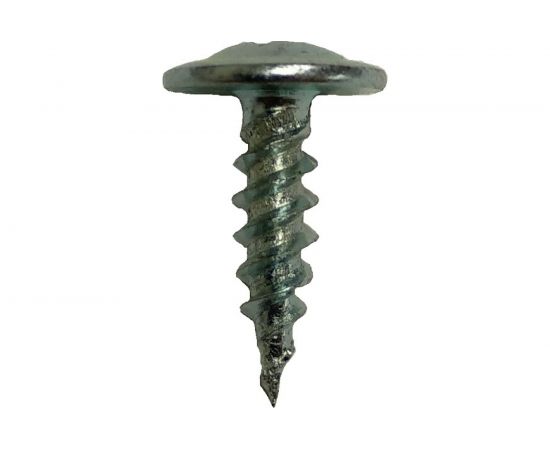 Самонарезающий винт с острым концом Grabber PH2 4,2х14 мм Белый цинк 400 шт. WS-14-400DIY 