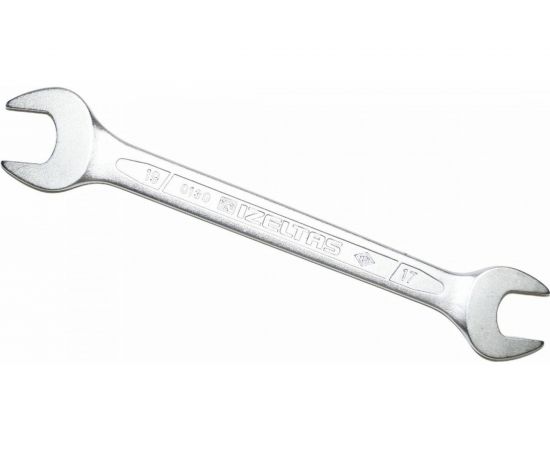 Рожковый двусторонний удлиненный ключ 17х19мм IZELTAS 0130011719 