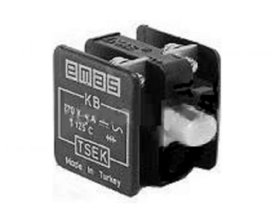 Блок-контакт Emas с держателем 1НО+1НЗ для постов, KB14K 