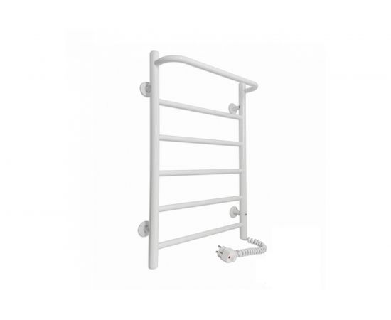 Полотенцесушитель Laris Прайм ЧК П6 400/600 правый тэн белый 75201060 