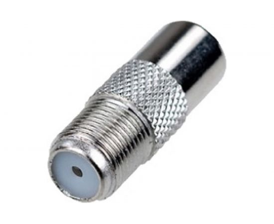 Антенный переходник Pro Legend F-розетка - TV вилка, прямой, PL2010 