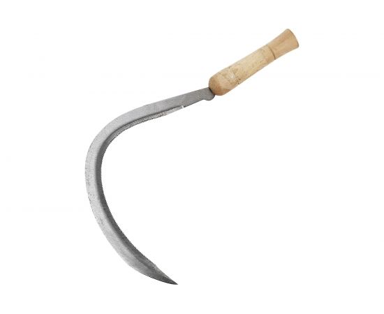 Усиленный серп САДОВИТА 350 мм, с деревянной ручкой 00061679 