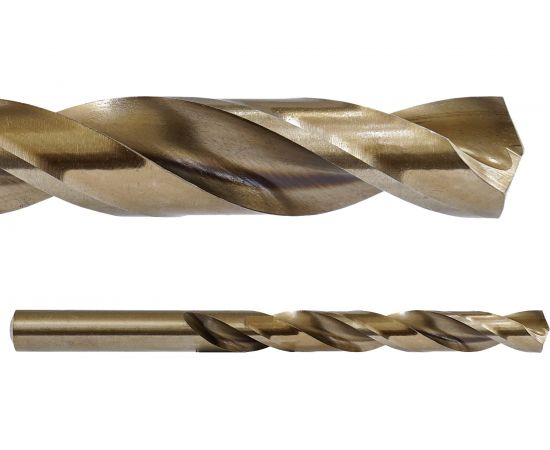 Сверло по металлу HSS Co5 (10 шт; 6.5х63х101 мм) Espira FE6.5DIN338 