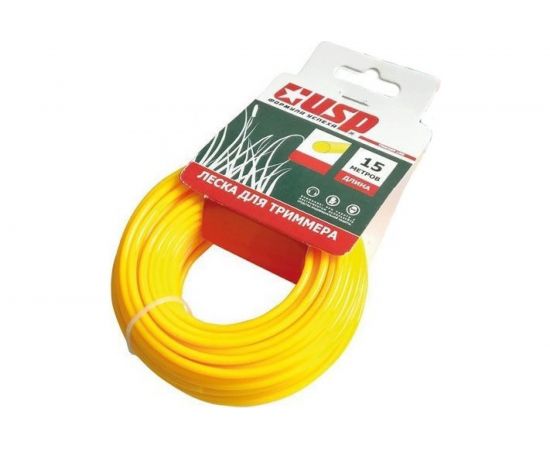 Леска для триммера (15 м, круг, 2.4 мм) USP 78190 