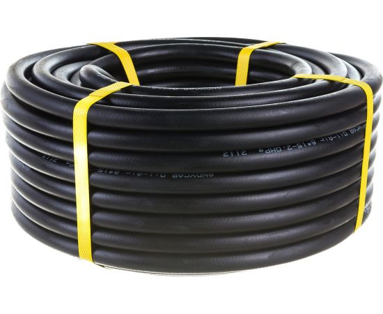 Шланг резиновый 3-х слойный маслобензостойкий ГОСТ 10362-2017 (8х15 мм; 20 атм.; способ усиления-оплетка; бухта 30 м) Andycar HO0820 