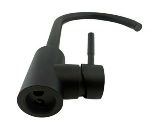 Смеситель для кухни OUTE цвет черный матовый, однорычажное управление T40313BK-1 – изображение 2