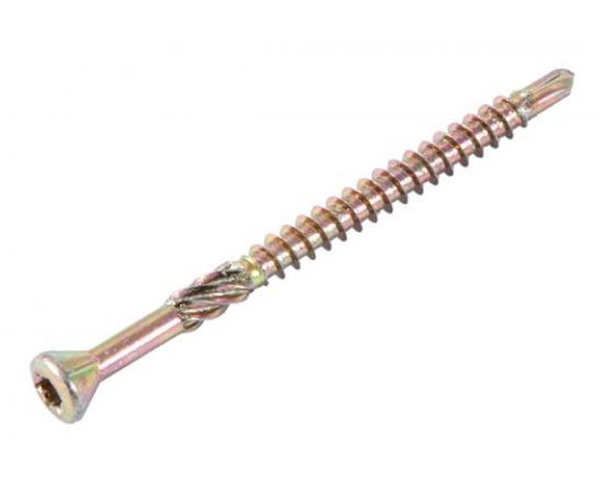 Шуруп для полов и паркета Rusconnect 3,2х20 мм, желтый цинк 200 шт. 3803211 – изображение 2