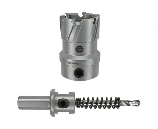 Коронка по металлу HM (33х28 мм; хвостовик 13 мм; комплект) D.BOR HS-HM-28-033-T – изображение 2