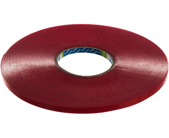 Акриловая двусторонняя лента FOLSEN 8мм х 33м x 1мм, прозрачная 0733308 – изображение 2