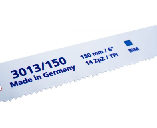 Полотно по металлу 3013/150 (5 шт; 150х19х0.9 мм; 130 мм; 14 TPI) WILPU 1461500005 – изображение 2