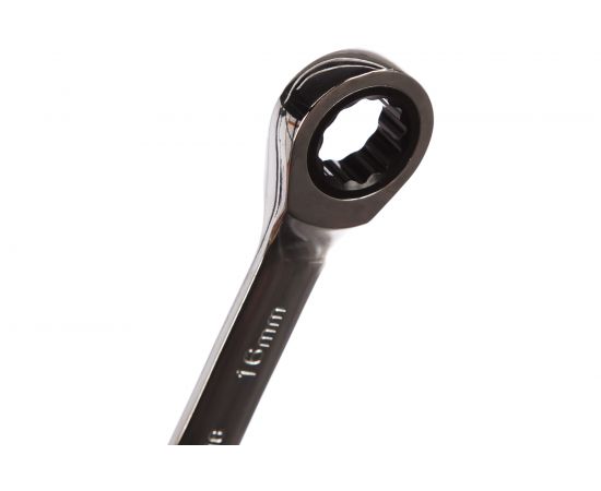 Комбинированный трещоточный ключ 16мм на держателе ЭВРИКА ER-21116H – изображение 2