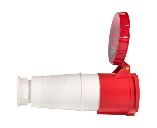 Кабельная розетка EKF 63А 3Р+Е IP44 перен 380В 234 ЭКФ ps-234-63-380 – изображение 3