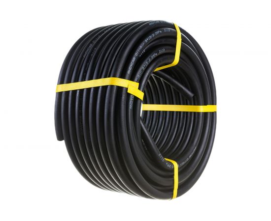 Шланг резиновый 3-х слойный маслобензостойкий ГОСТ 10362-2017 (8х15 мм; 20 атм.; способ усиления-оплетка; бухта 30 м) Andycar HO0820 – изображение 3
