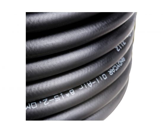 Шланг резиновый 3-х слойный маслобензостойкий ГОСТ 10362-2017 (8х15 мм; 20 атм.; способ усиления-оплетка; бухта 30 м) Andycar HO0820 – изображение 4