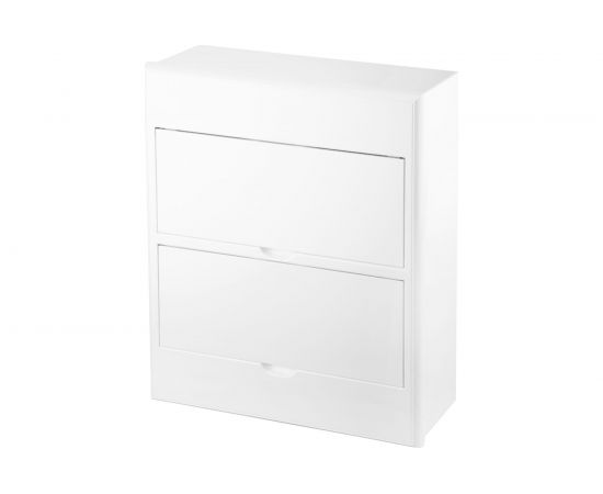 Распределительный навесной щит KRANZ на 24 модуля ЩРН-П-24 IP41 пластик белый KR-11-0325 – изображение 4