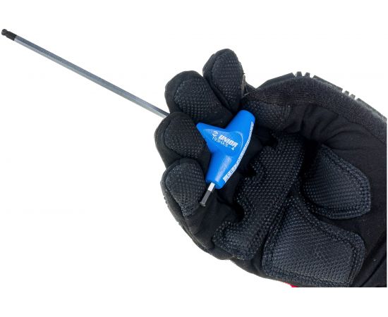 Шестигранный ключ Unior с Т-образной рукояткой с закруглённым жалом 4 мм 3838909082783 – изображение 4