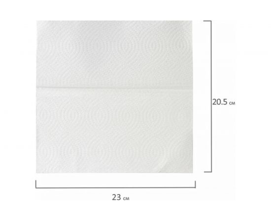 Бумажные полотенца ЛАЙМА H3 ADVANCED WHITE 200 шт, 2 слоя, белые, 230х205 мм, 15 пачек, V-сложение 111341 – изображение 5