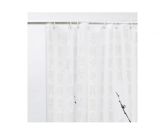 Штора для ванной комнаты IDDIS 200*200 см, полиэстер, cherry tree SCID100P – изображение 5