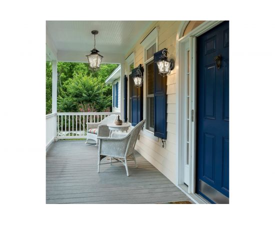 Садово-парковый светильник FERON PL635 на цепочке 60W 230V E27, черное золото 11643 – изображение 9