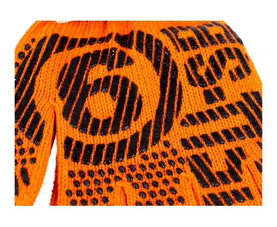 Перчатки х/б с ПВХ СПЕЦ-SB ПРАЙМ оранжевые Пер 044Я 