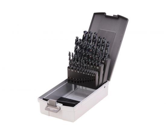 Набор сверл по металлу (25 шт; 1-13 мм; HSSE-Co8 TiALN; DIN 338 тип VA) Ruko 281215EFRO 