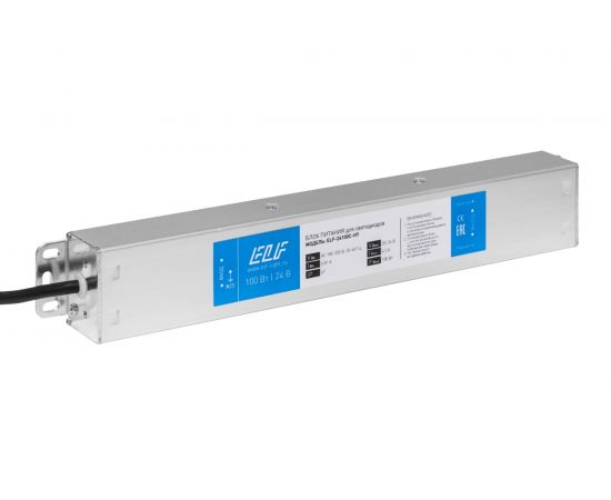 Герметичный компактный блок питания ELF, 24В, 100Вт, IP67 24100С-HY 