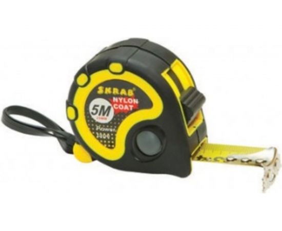 Магнитная рулетка SKRAB 7,5/0,025м стальная лента с нейлоновым покрытием 40135 