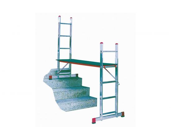 Малые лестничные подмости Krause Corda 2х5, раб. высота 3 м 080028 
