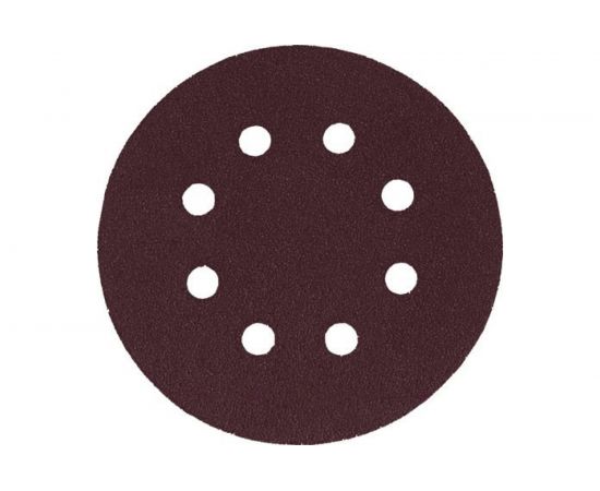 Наждачный круг Курс с липучкой с отверстиями 125 мм 5 шт. Р120 39786 