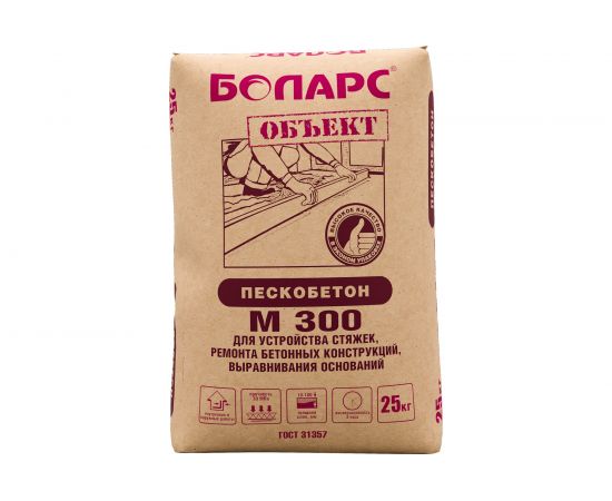 Смесь БОЛАРС ПЕСКОБЕТОН М-300 25 кг 00000029114 