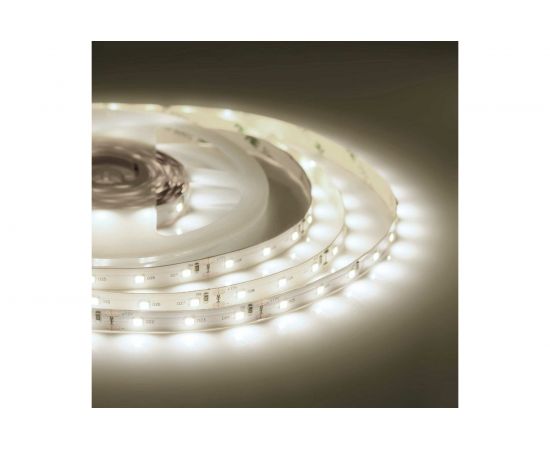 Светодиодная лента Apeyron 12В, 8Вт/м, smd2835, 60д/м, IP20, 800Лм/м, ширина подложки 8мм/130 