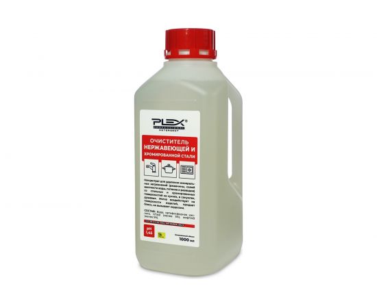 Очиститель нержавеющей и хромированной стали PLEX 1 л УТ000005677 