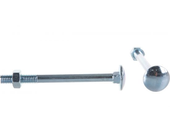 Болт с п.кр. гол. и кв.подголовком, с гайкой ЕВРОПАРТНЕР DIN603 Zn M6х70 6шт. 6 0524 1 