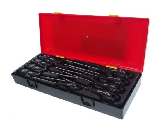 Набор отвёрток TORX Т8-Т40 в кейсе 9шт JTC-K7091 