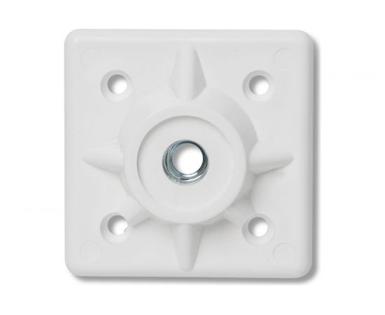 Крепление ножки табурета JET FKS004 пластик, М10 мм, белый FKS004P.010WT99 