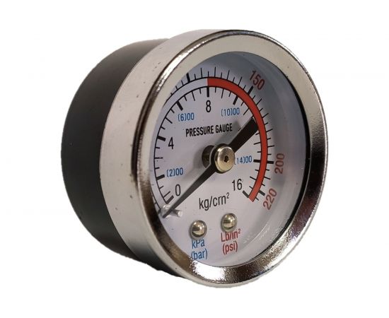 Манометр G 1/8, 0-1,6 мра, резьба сзади ЭнергоРесурс 9918005 