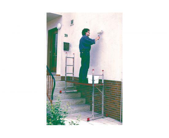 Малые лестничные подмости Krause Corda 2х5, раб. высота 3 м 080028 – изображение 2