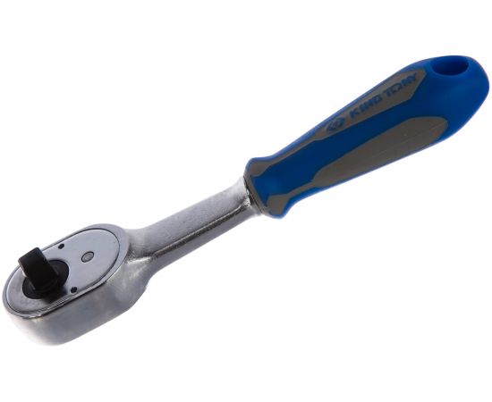 Флажковая трещотка с фиксатором 1/4"", 140мм, 24 зубца KING TONY 2779-55G – изображение 2